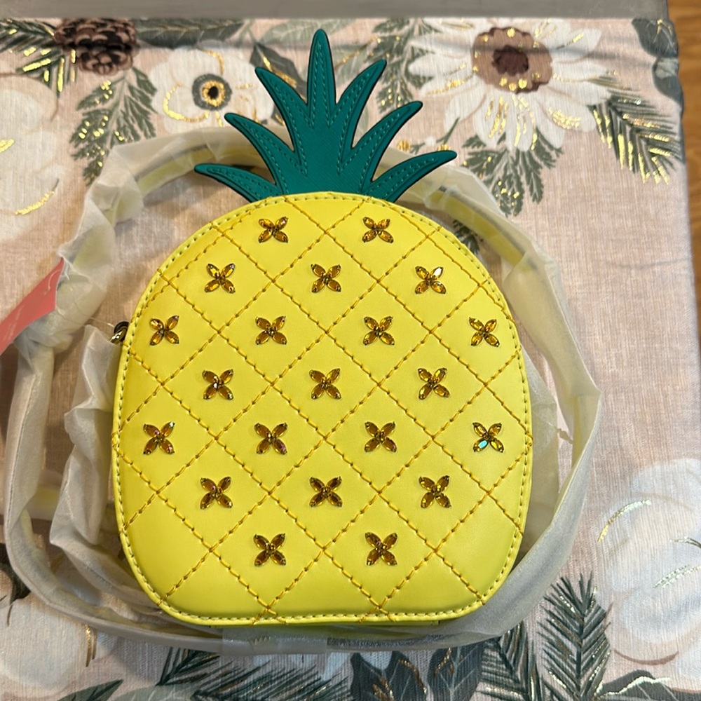 Kate spade how refreshing pineapple crossbody bag